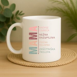 Skodelica MAMA – nadvse ljubeča, nežna, močna, zaščitniška